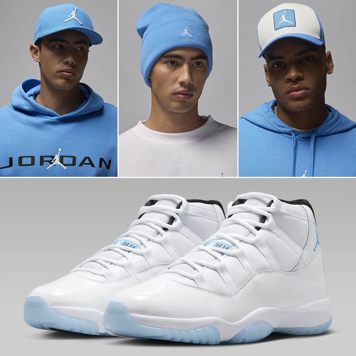 Air Jordan 11 Retro Legend Blue 2024 Hats