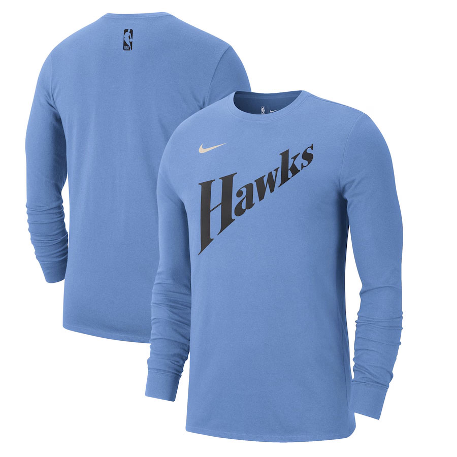 Atlanta Hawks Nike 2024 25 City Edition Long Sleeve T Shirt