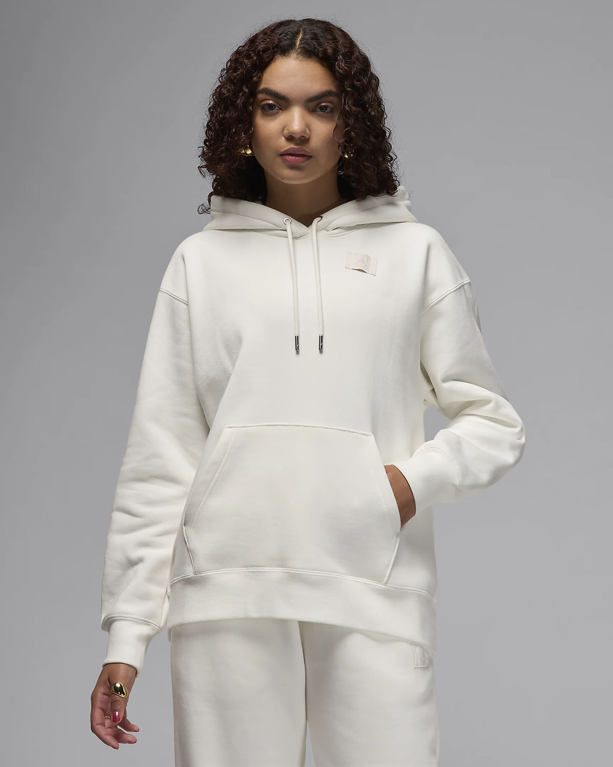 Jordan Flight Fleece Womens Hoodie Sail