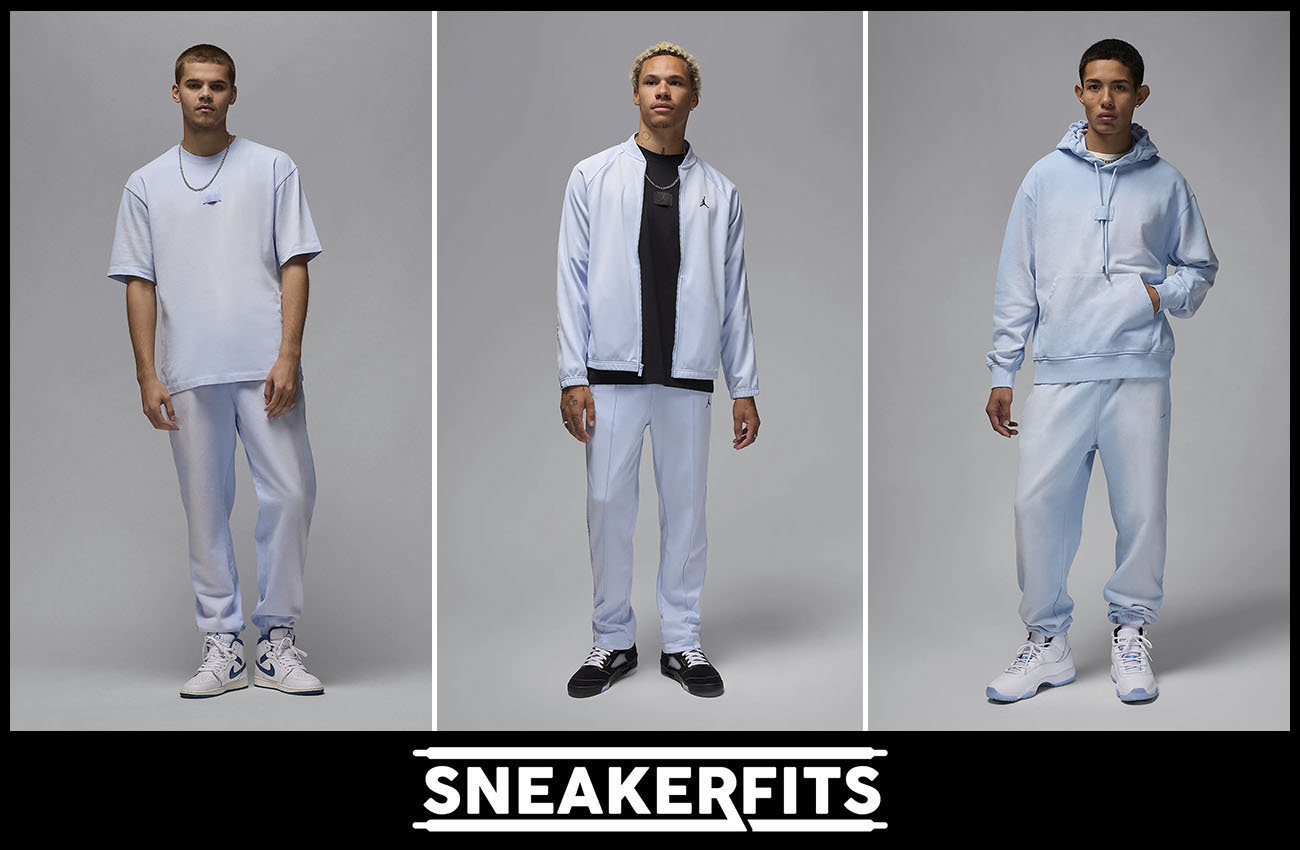 Jordan Hydrogen Blue Clothing Sneakers Outfits