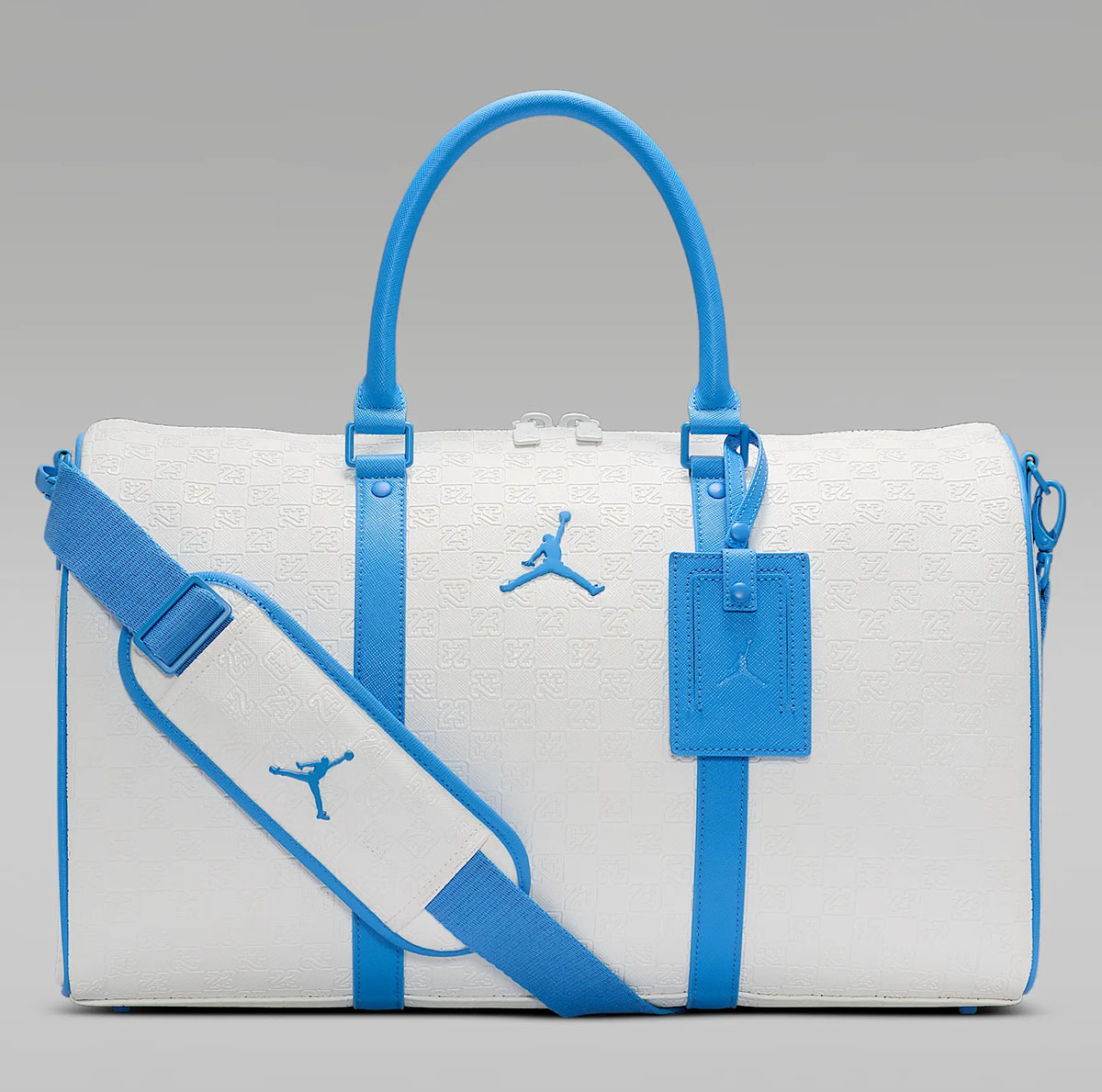 Jordan Monogram Duffle Bag White Legend Blue