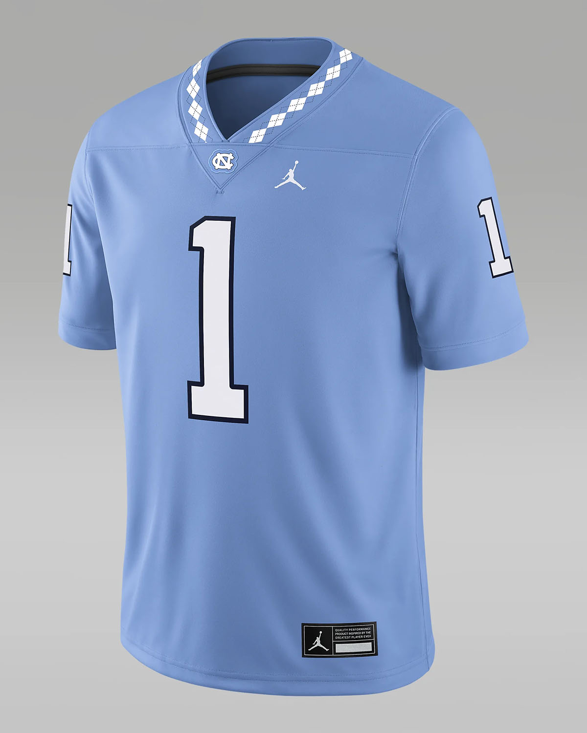 Jordan UNC North Carolina Tar Heels Football Jersey Legend Blue