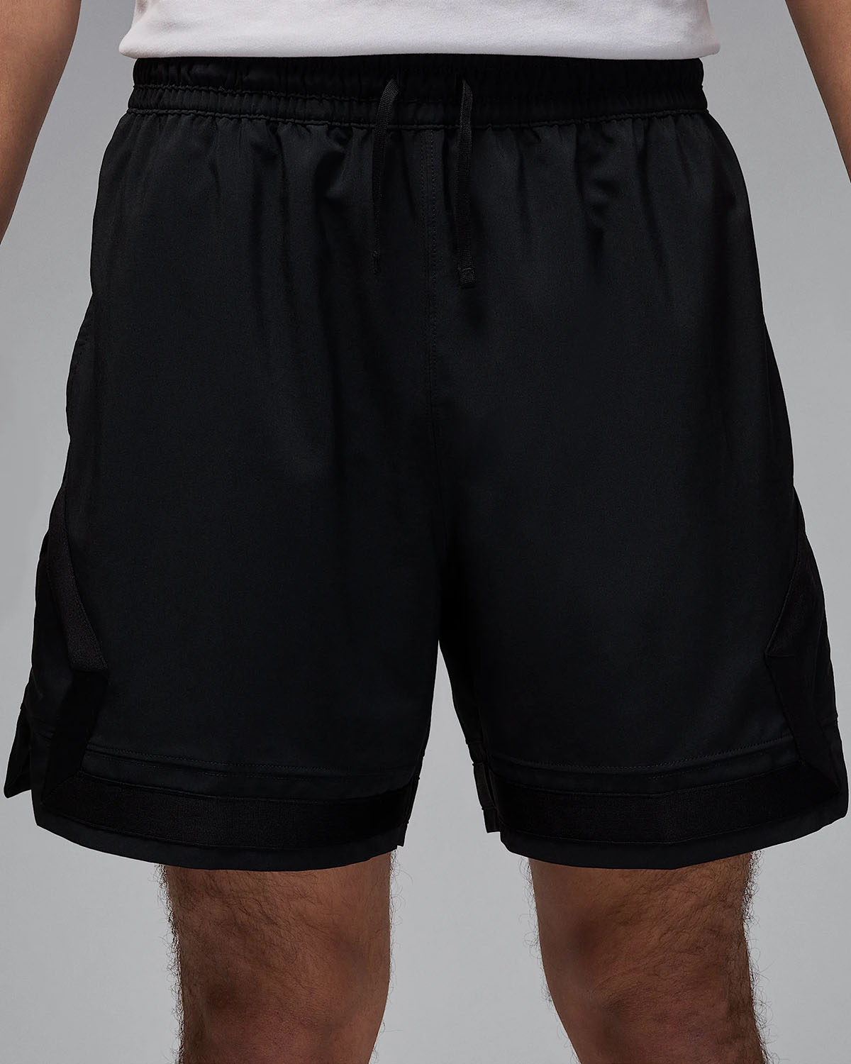 Jordan Woven Diamond Shorts Black 1