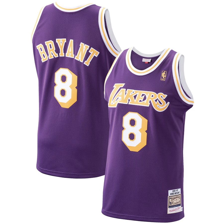 Kobe Bryant LA Lakers Jersey 1996 97 Mitchell and Ness