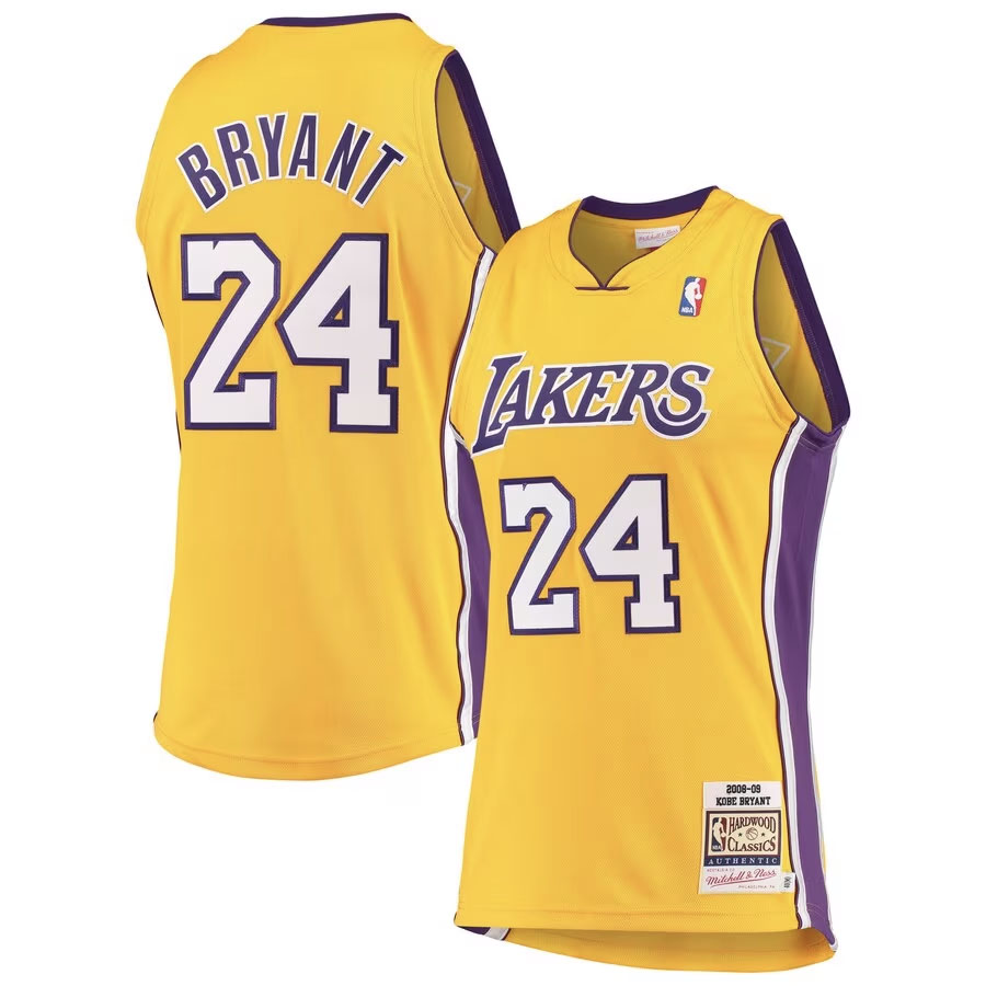 Kobe Bryant LA Lakers Jersey 2008 09 Mitchell and Ness