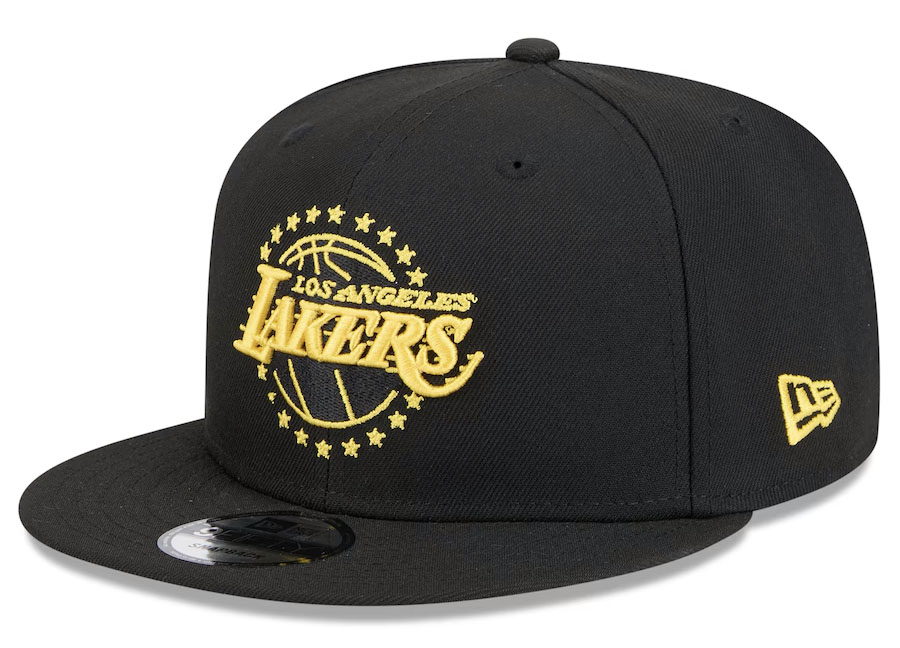 New Era LA Lakers 2024 25 City Edition Hat Black 1