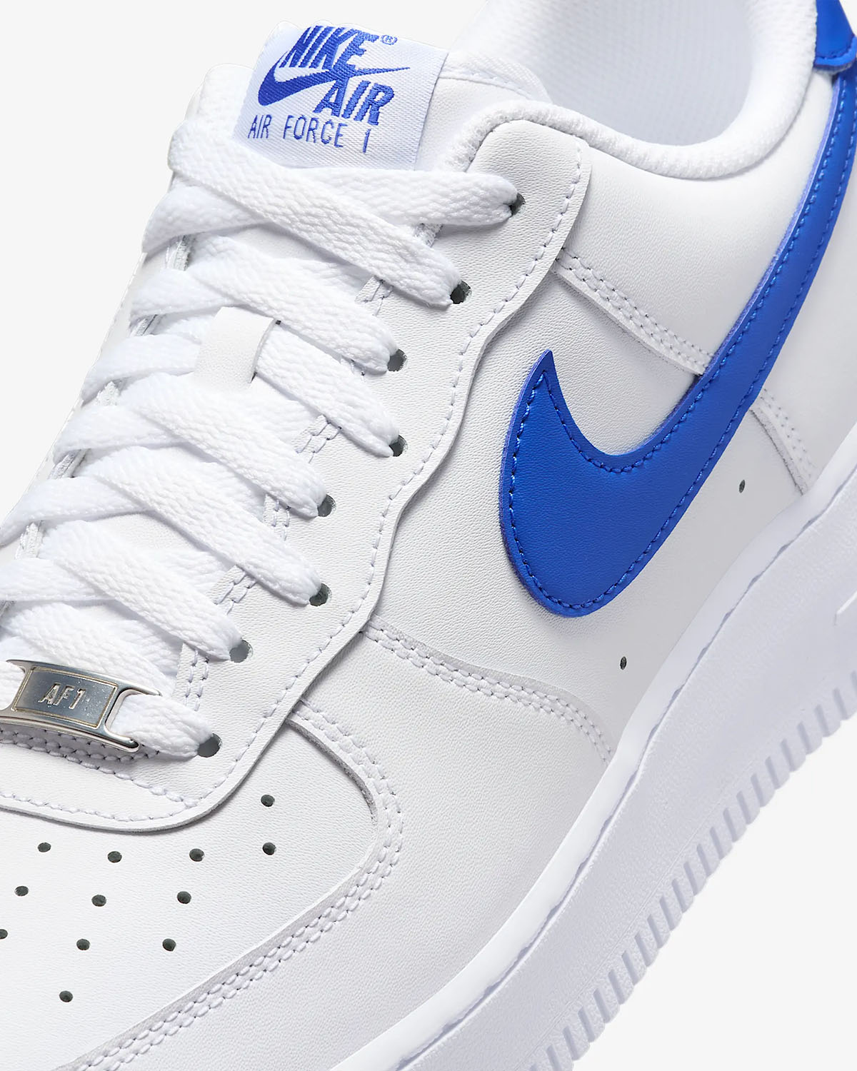 Nike Air Force 1 Low White Hyper Royal Mens Shoes 7