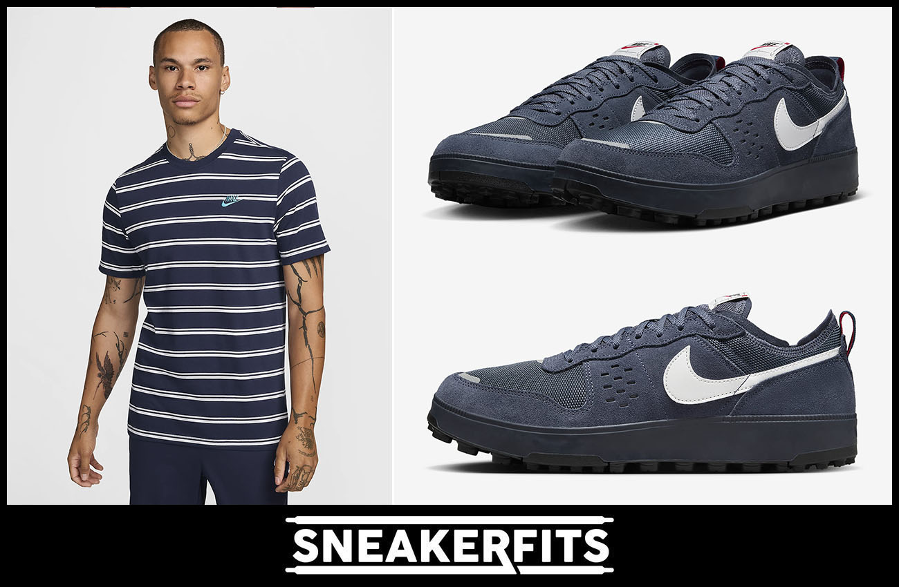 Nike C1TY Coveralls Shoes Obsidian Blue Shirt Outfit