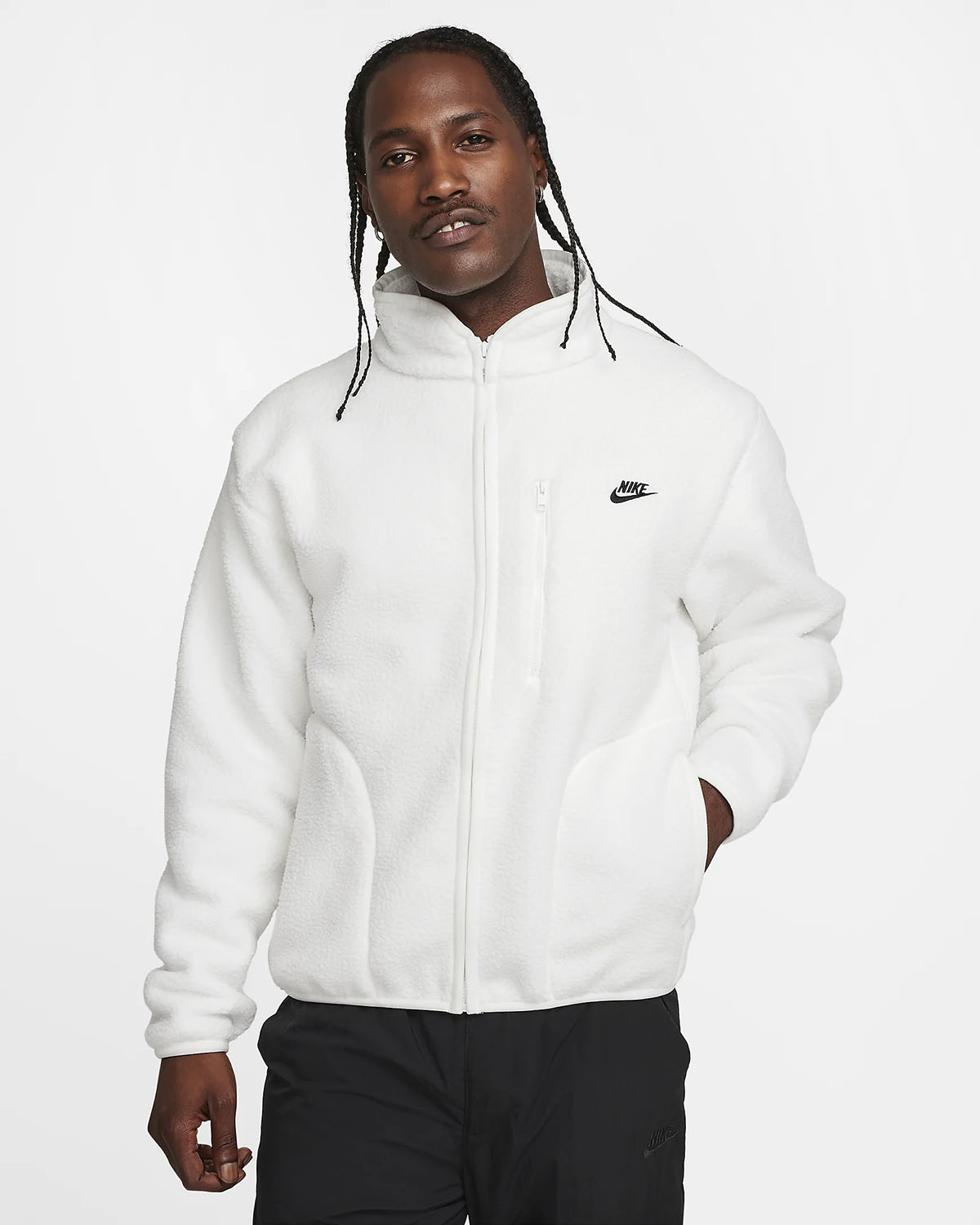 Nike Club Fleece Jacket Sail