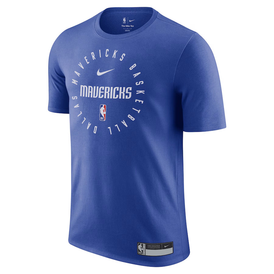 Nike Dallas Mavericks Game Royal T Shirt