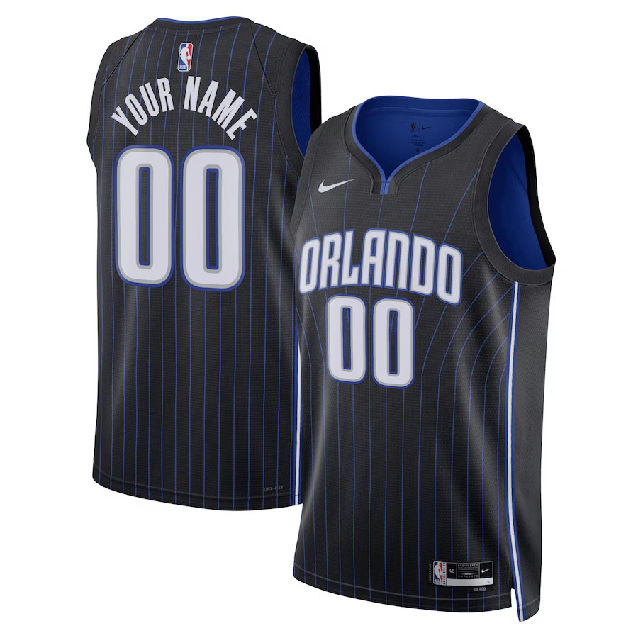 Nike Orlando Magic Jersey Black Royal Blue