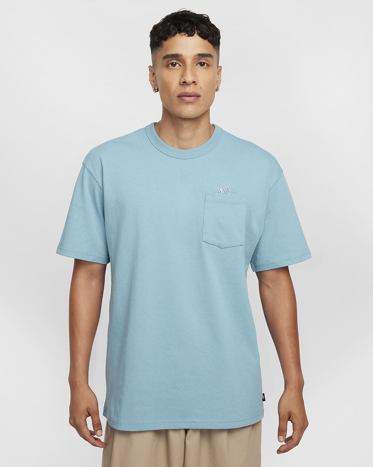 Nike Premium Essentials Pocket T-Shirt Denim Turquoise