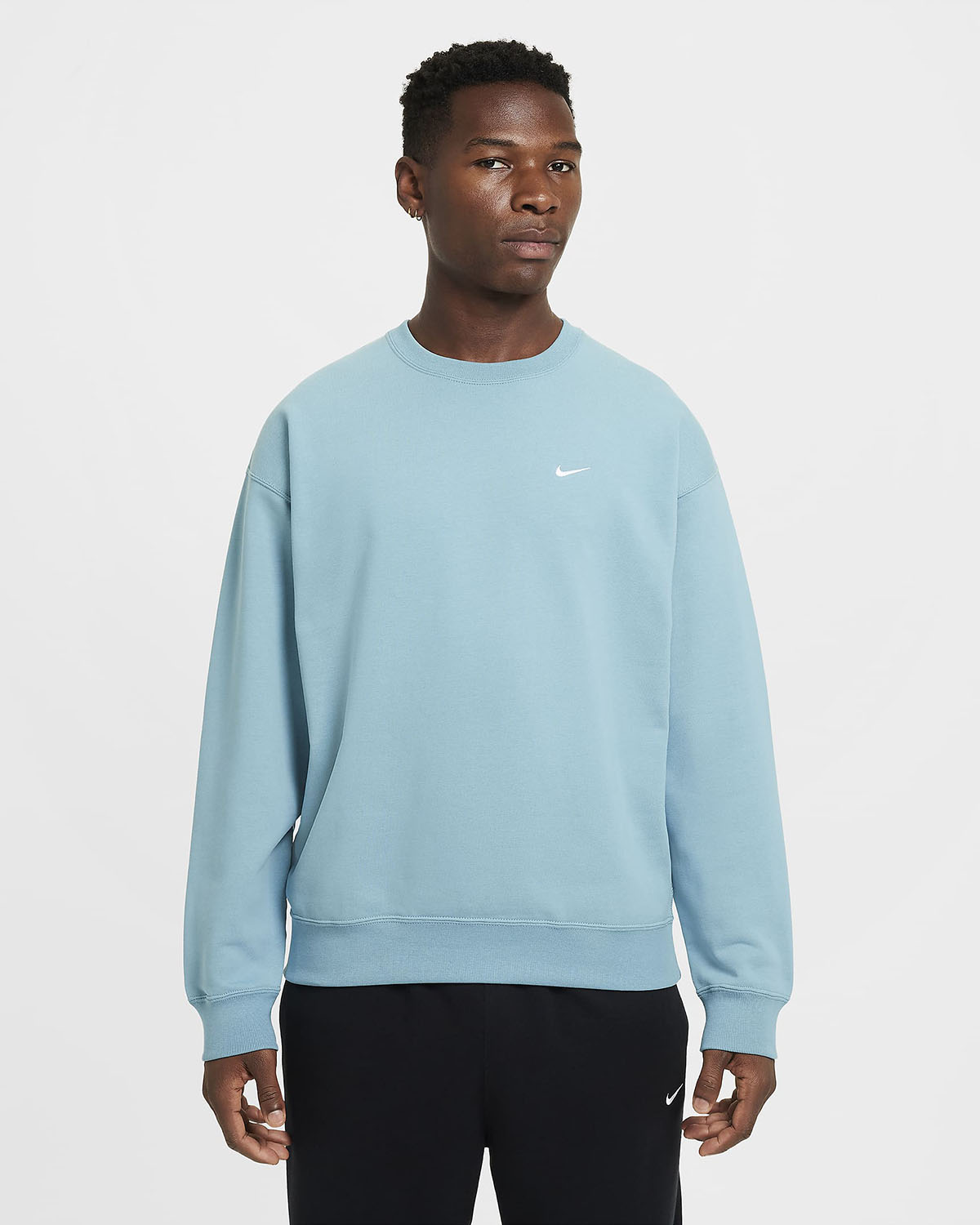 Nike Solo Swoosh Sweatshirt Denim Turquoise