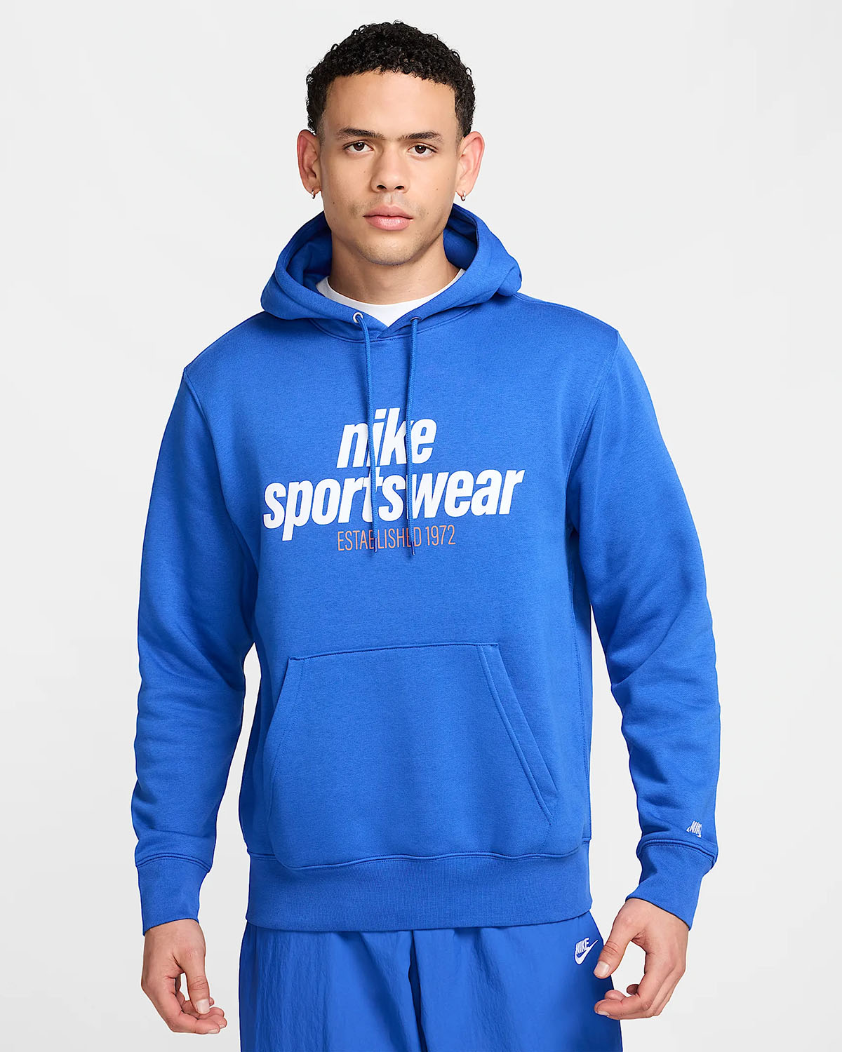 Nike Sportswear Club Fleece Pullover Hoodie Game Royal