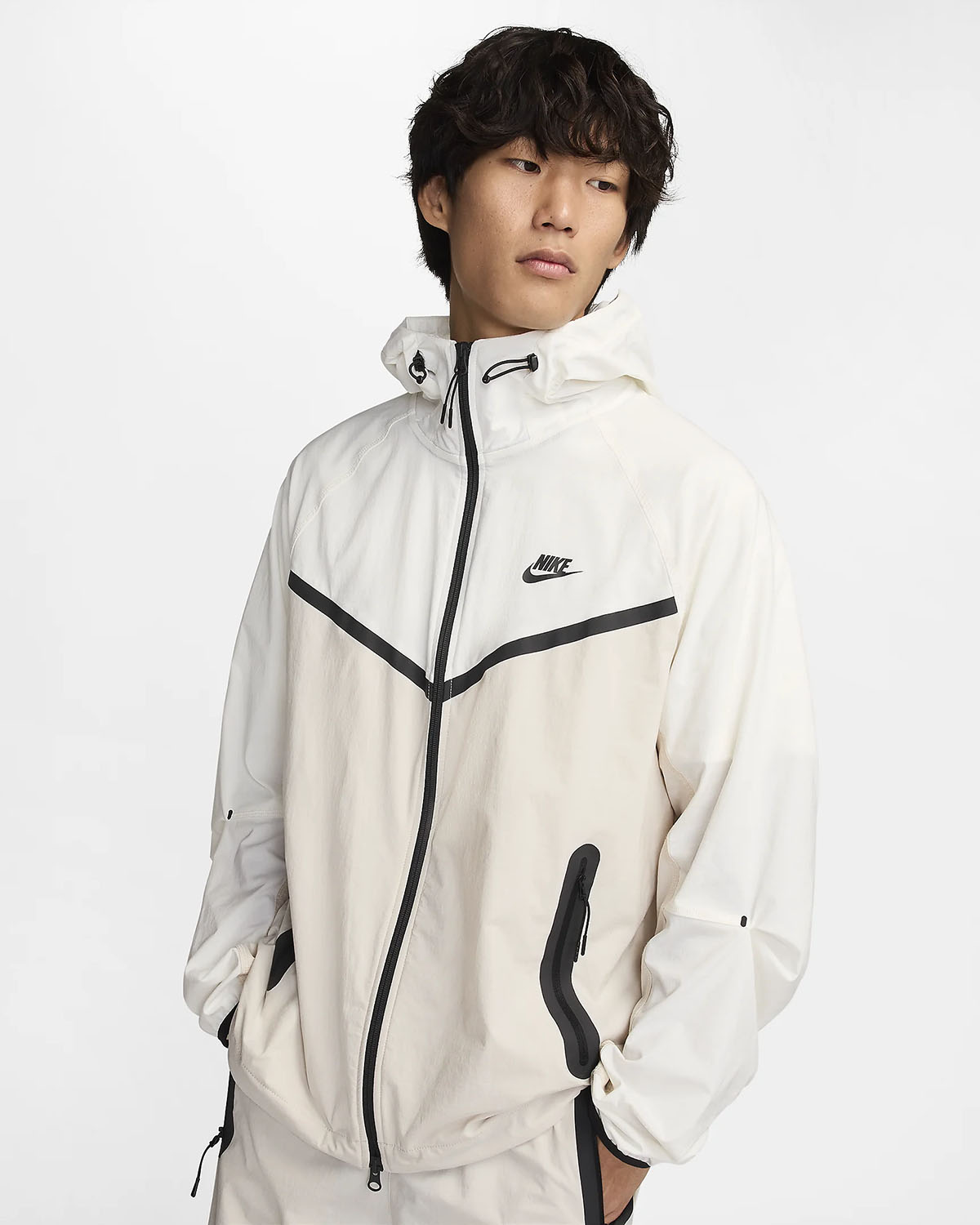 Nike Tech Woven Jacket Light Orewood Brown