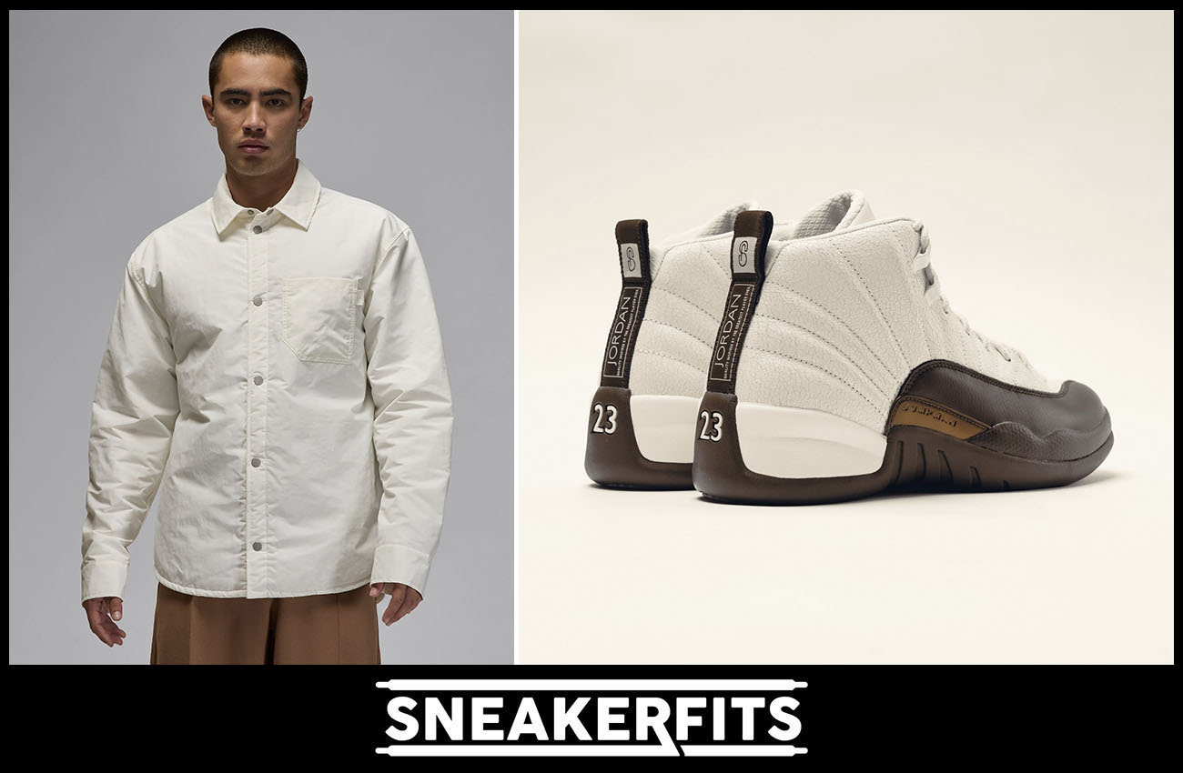 SoleFly Air Jordan 12 Cafecito Baroque Brown Outfit