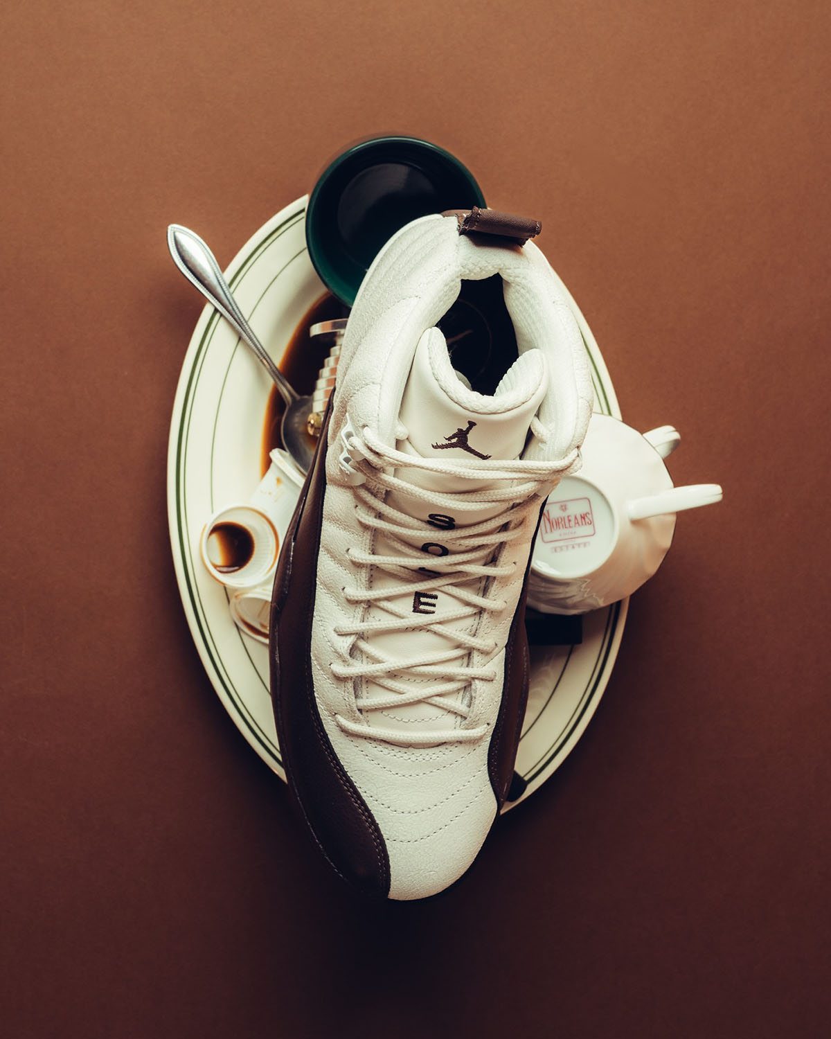 Solefly Air Jordan 12 Cafecito Baroque Brown Sneakers 1