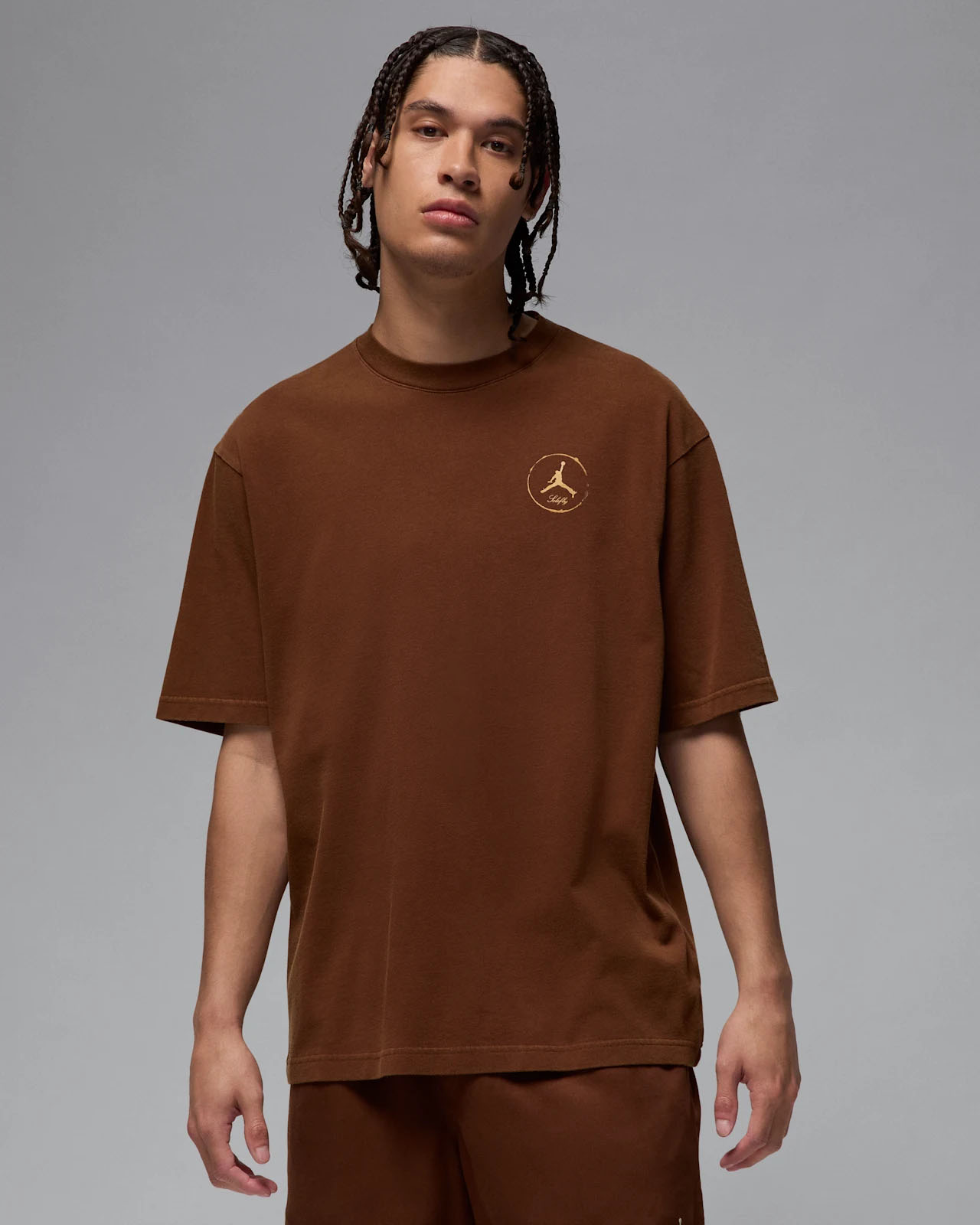 Solefly Air Jordan 12 Cafecito Baroque Brown T Shirt 1