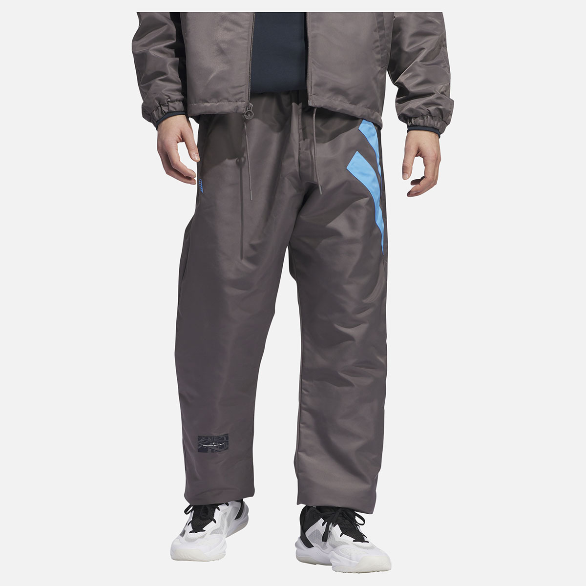 adidas Anthony Edwards AE 1 Pants Charcoal Grey Blue 1