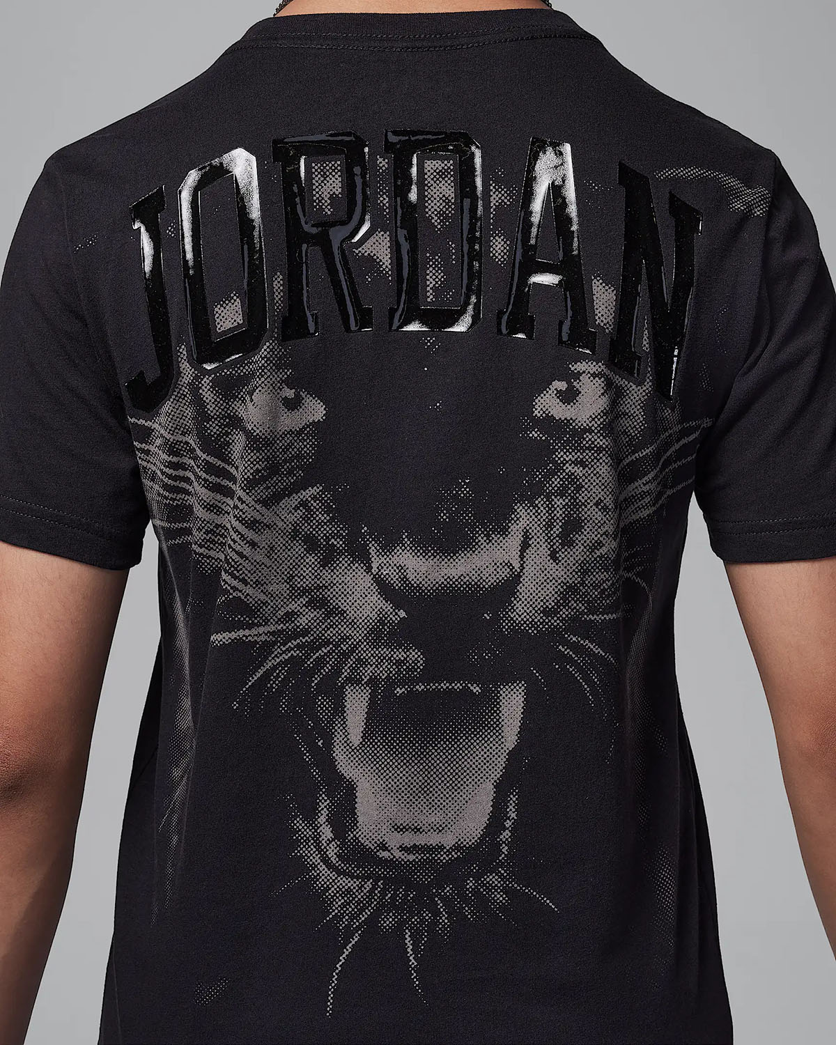 Air Jordan 3 Black Cat Grade School Big Kids Shirt 4