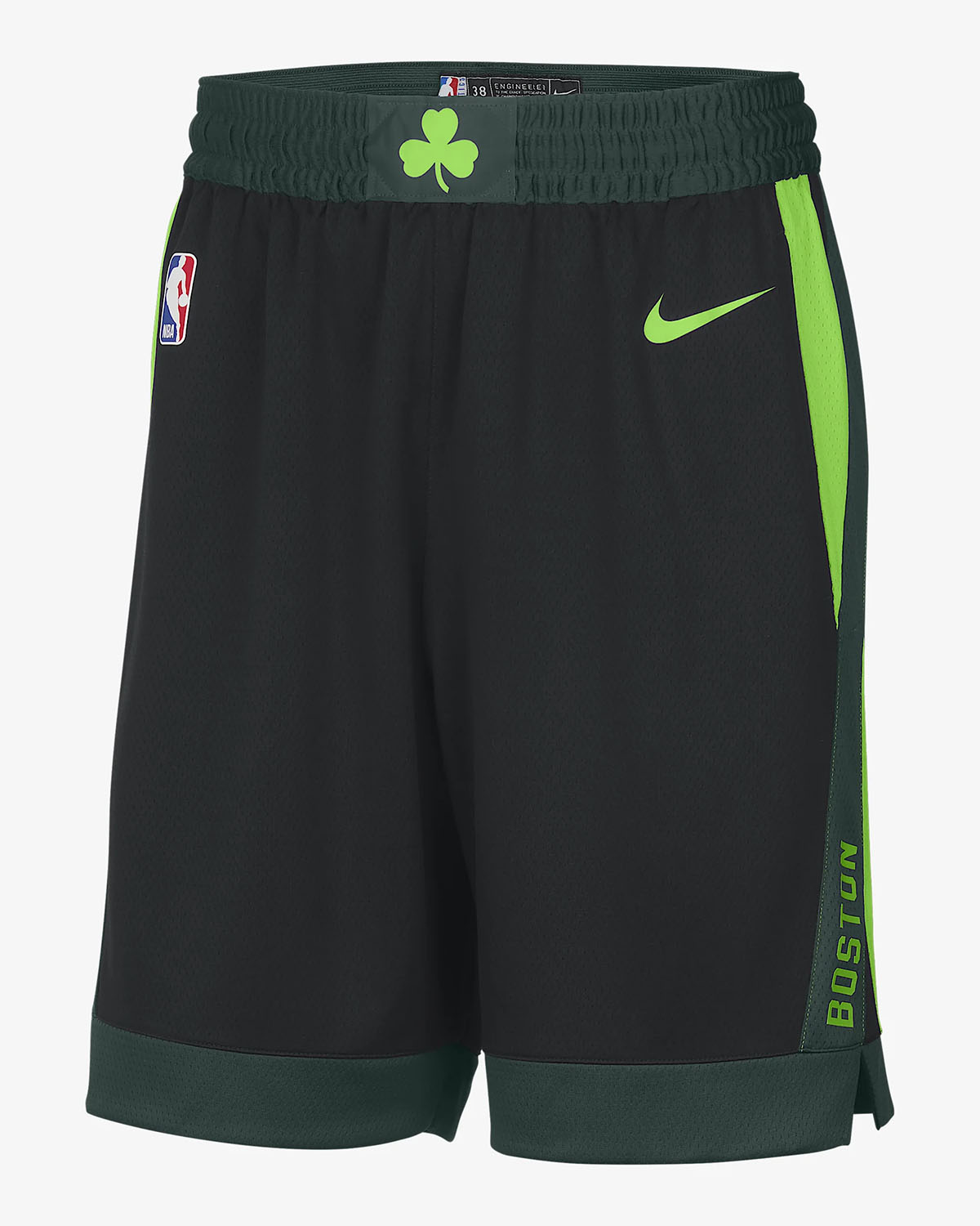 Boston Celtics Nike City Edition 2025 Mens Swingman Shorts 1