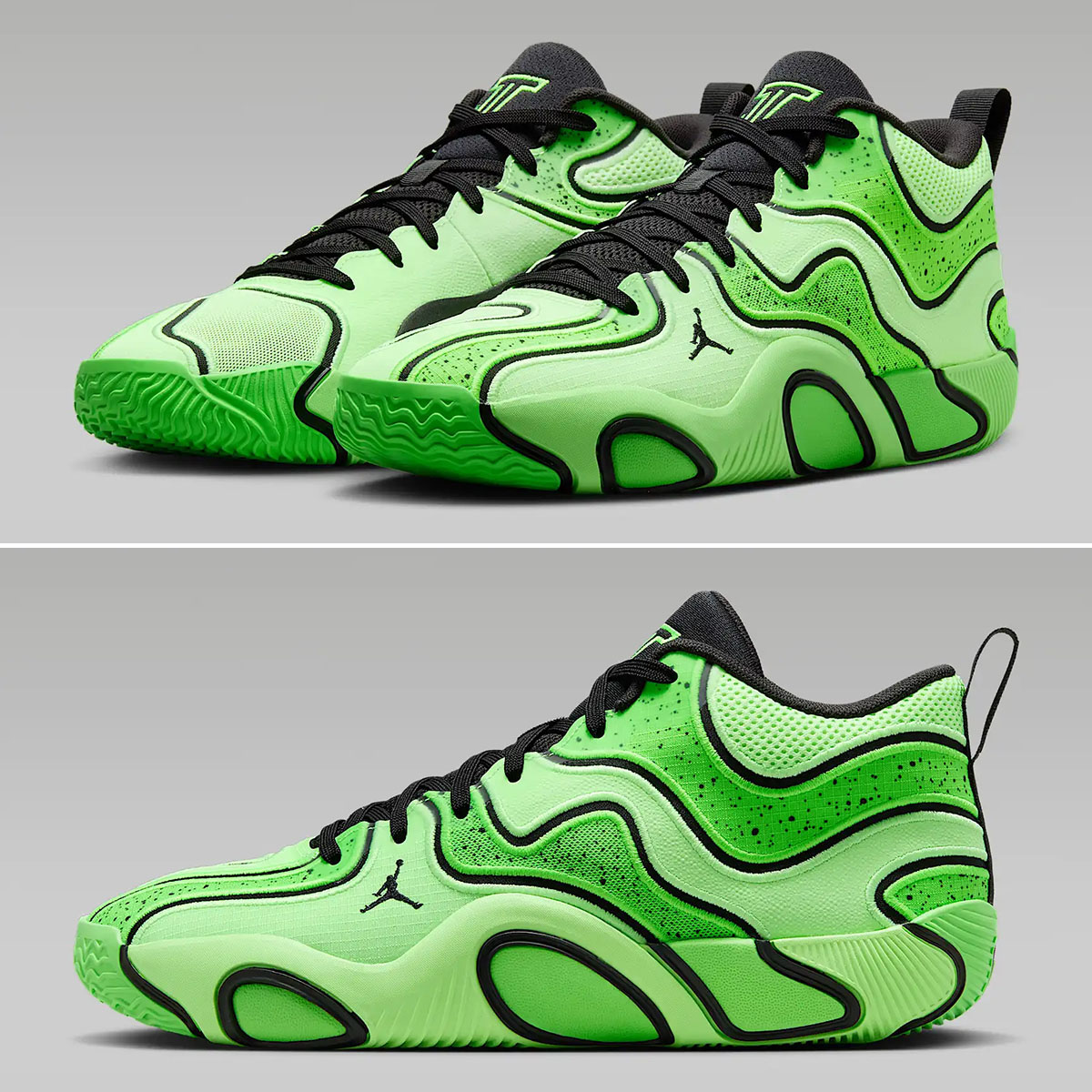 Jordan Tatum 3 6th Man Ghost Green Mens Shoes