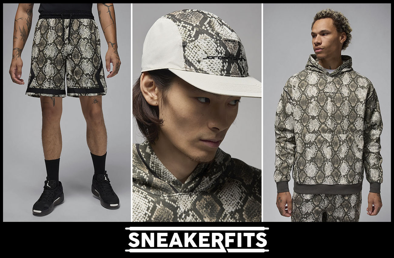 Jordan Year of the Snake Clothing Snakeskin Hoodies Shorts Hat Pants