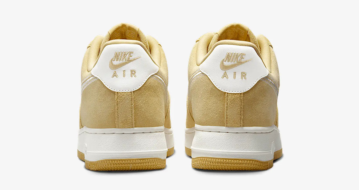 Nike Air Force 1 Low Buff Gold Mens Shoes 5