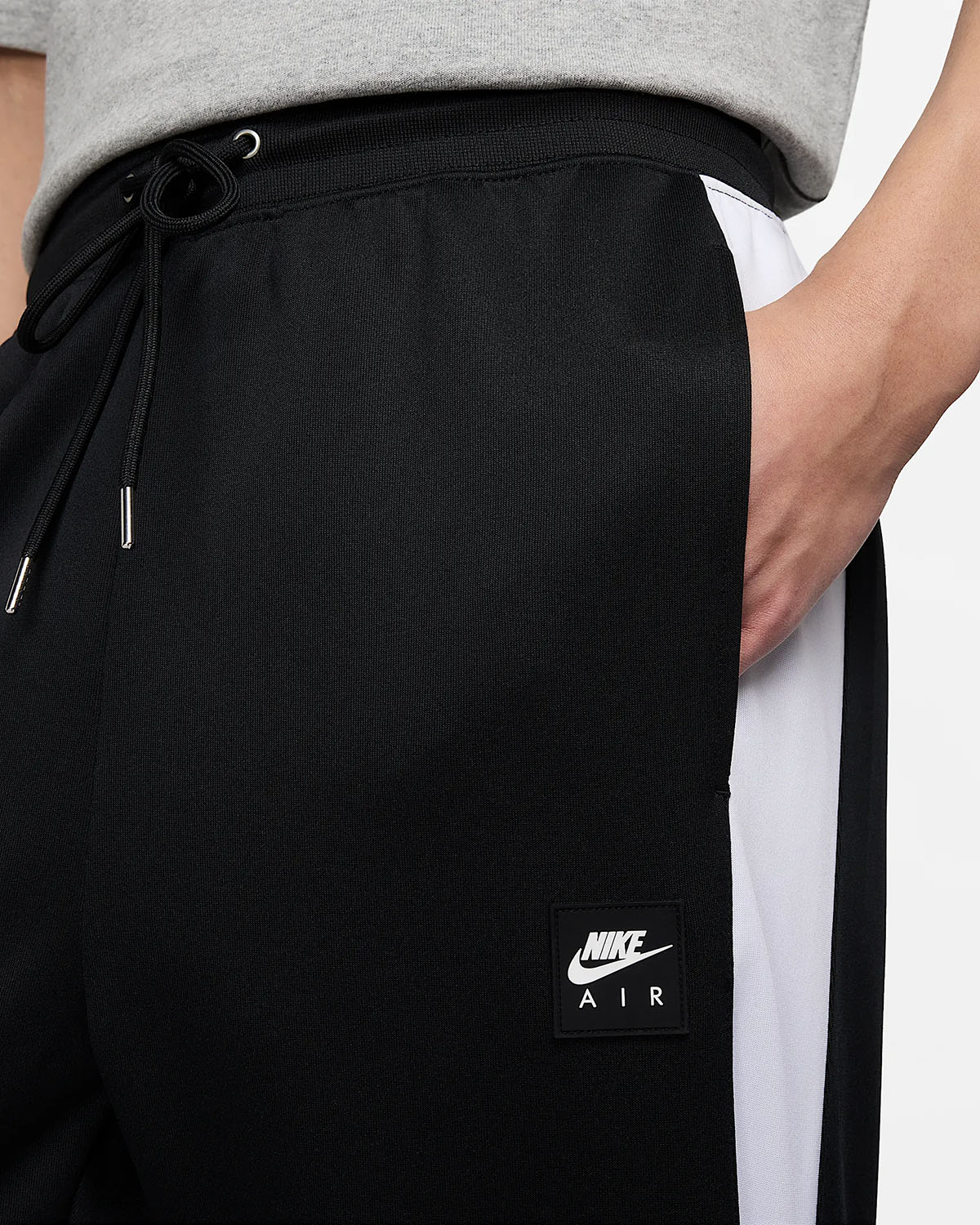 Nike Air Mens Track Pants Black White 2