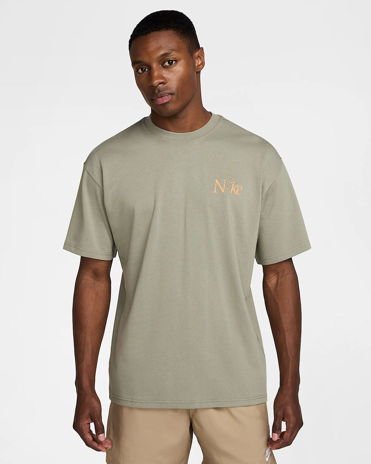 Nike Sportswear Mens Max90 T Shirt Light Army 1