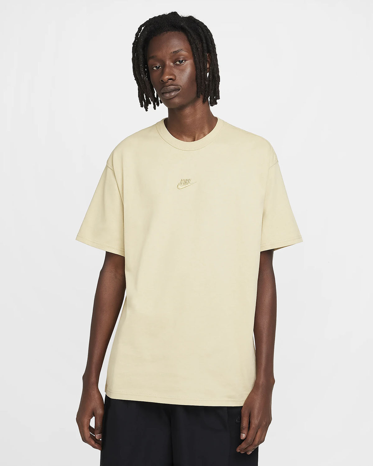 Nike Sportswear Mens Premium Essentials T Shirt Team Gold