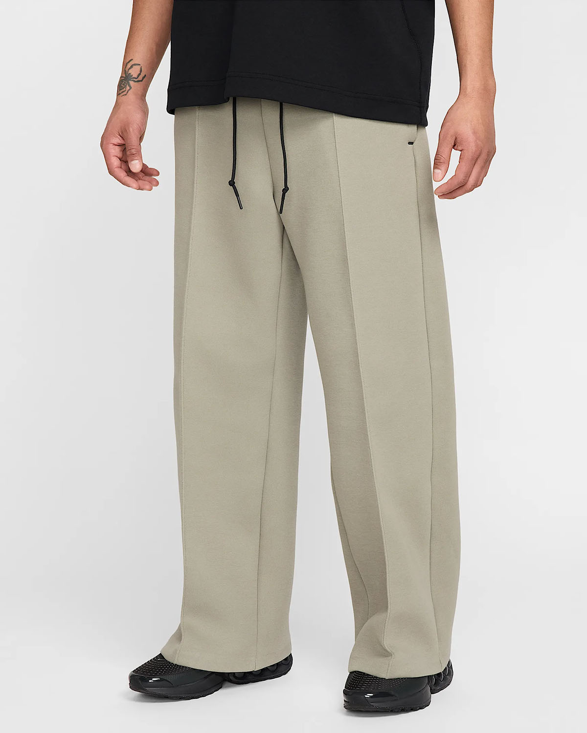 Nike Tech Fleece Mens Wide Leg Pants Light Army