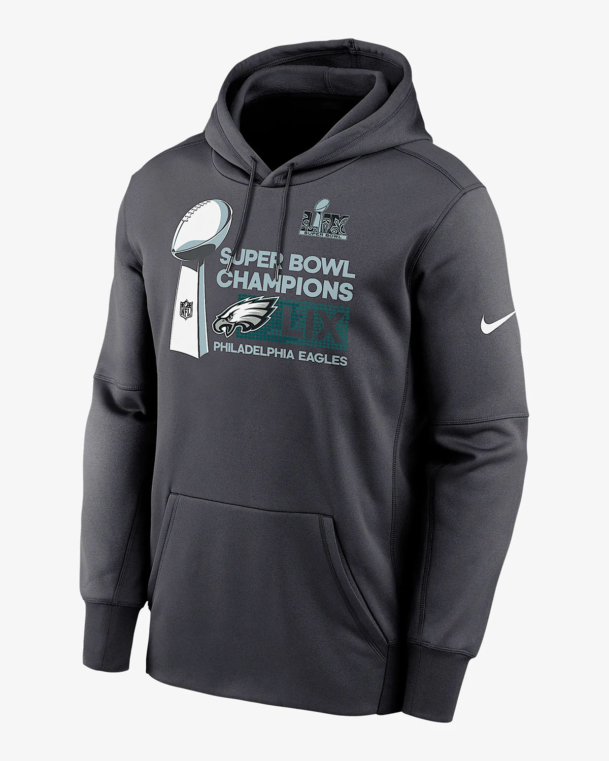 Philadelphia Eagles Super Bowl LIX Trophy Collection Hoodie