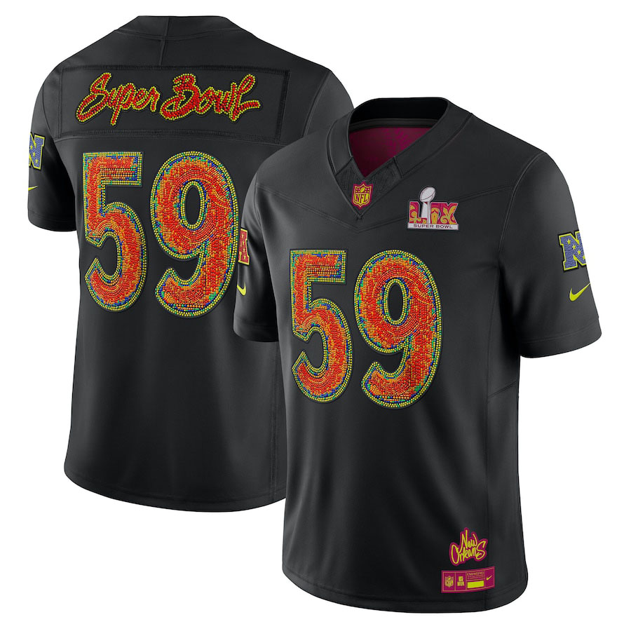 Super Bowl LIX Nike Limited Edition Football Jersey