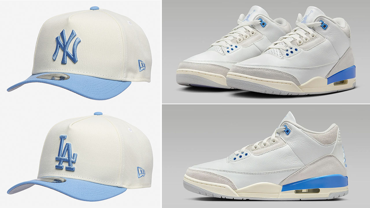 Air Jordan 3 Lucky Shorts New Era MLB Hats A Frame Snapback Caps