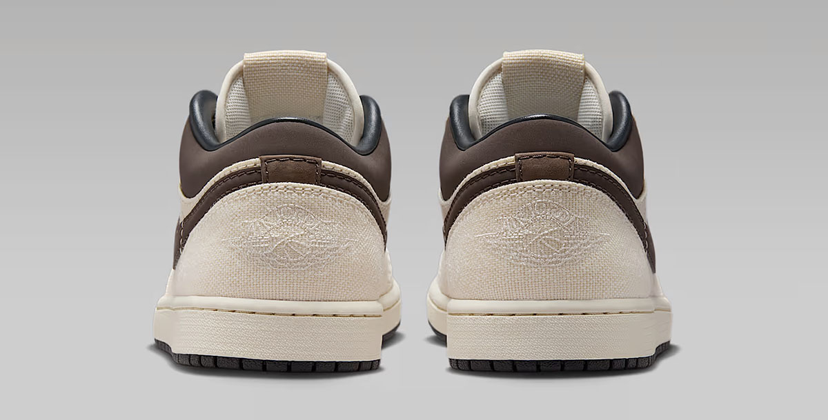 Air Jordan 1 Low Premium Pale Ivory Off Noir Baroque Brown Mens Shoes Sneakers IB8058-110-05