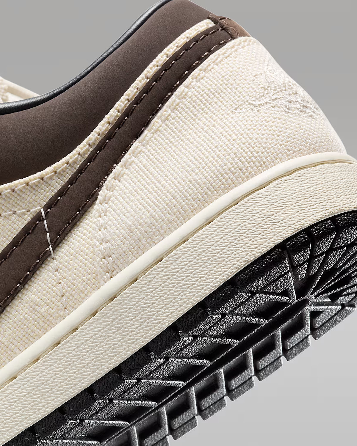 Air Jordan 1 Low Premium Pale Ivory Off Noir Baroque Brown Mens Shoes Sneakers IB8058-110-08
