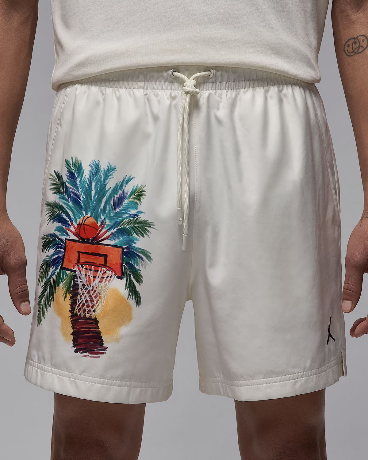 Jordan Essentials Summer 2025 Mens Woven Shorts Sail 2
