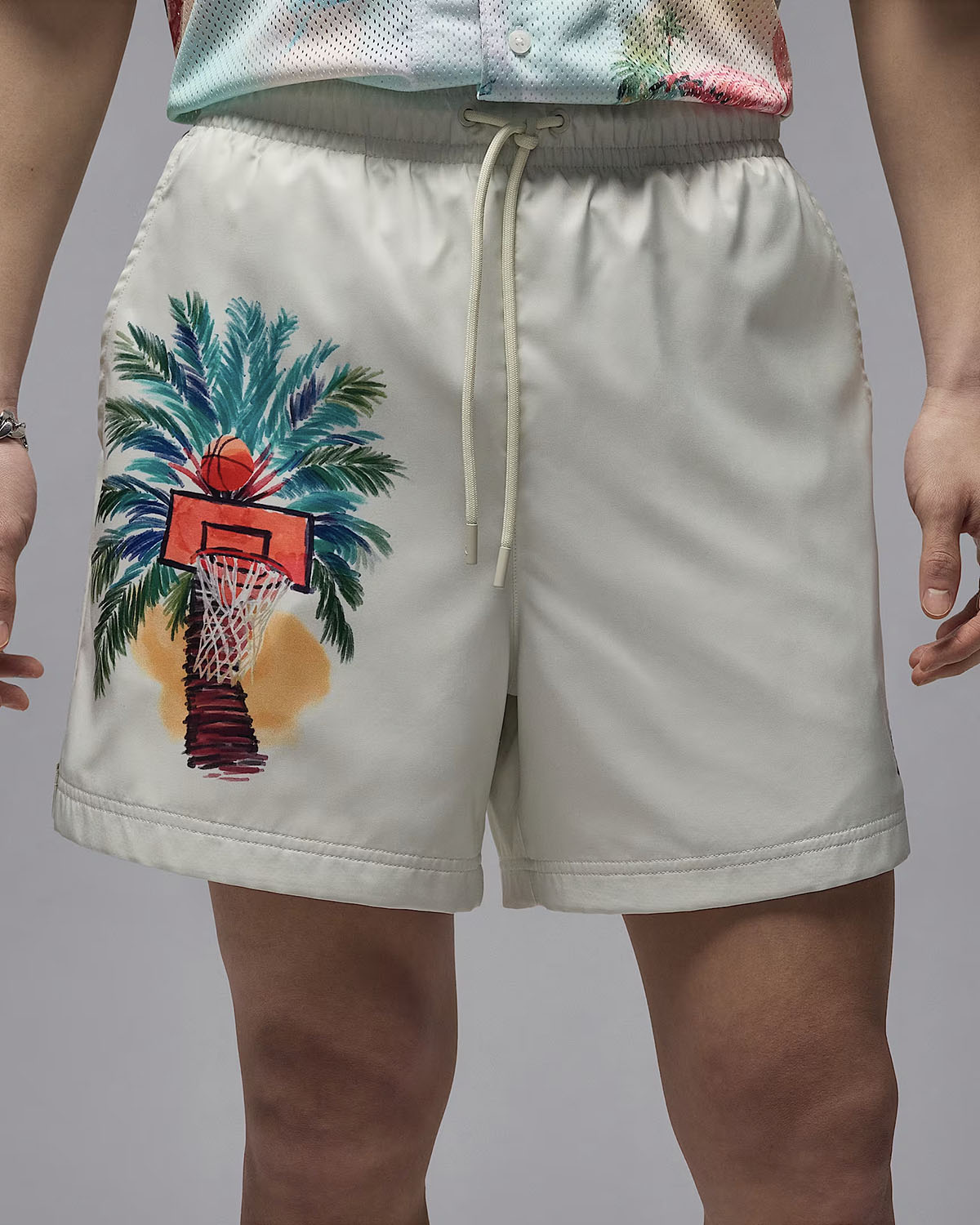Jordan Essentials Summer 2025 Mens Woven Shorts Sea Glass 2