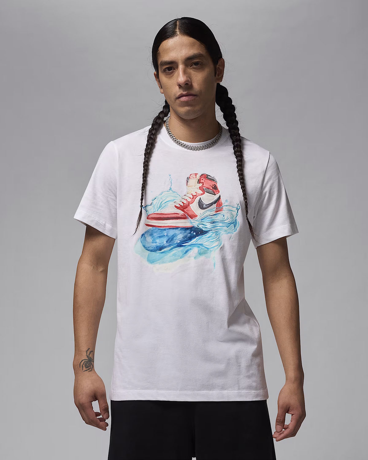Jordan Flight Essentials AJ1 Summer 2025 T Shirt White 1