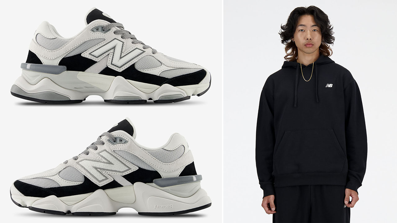New Balance 9060 Grey Reflection Black Sneakers Clothing Outfits