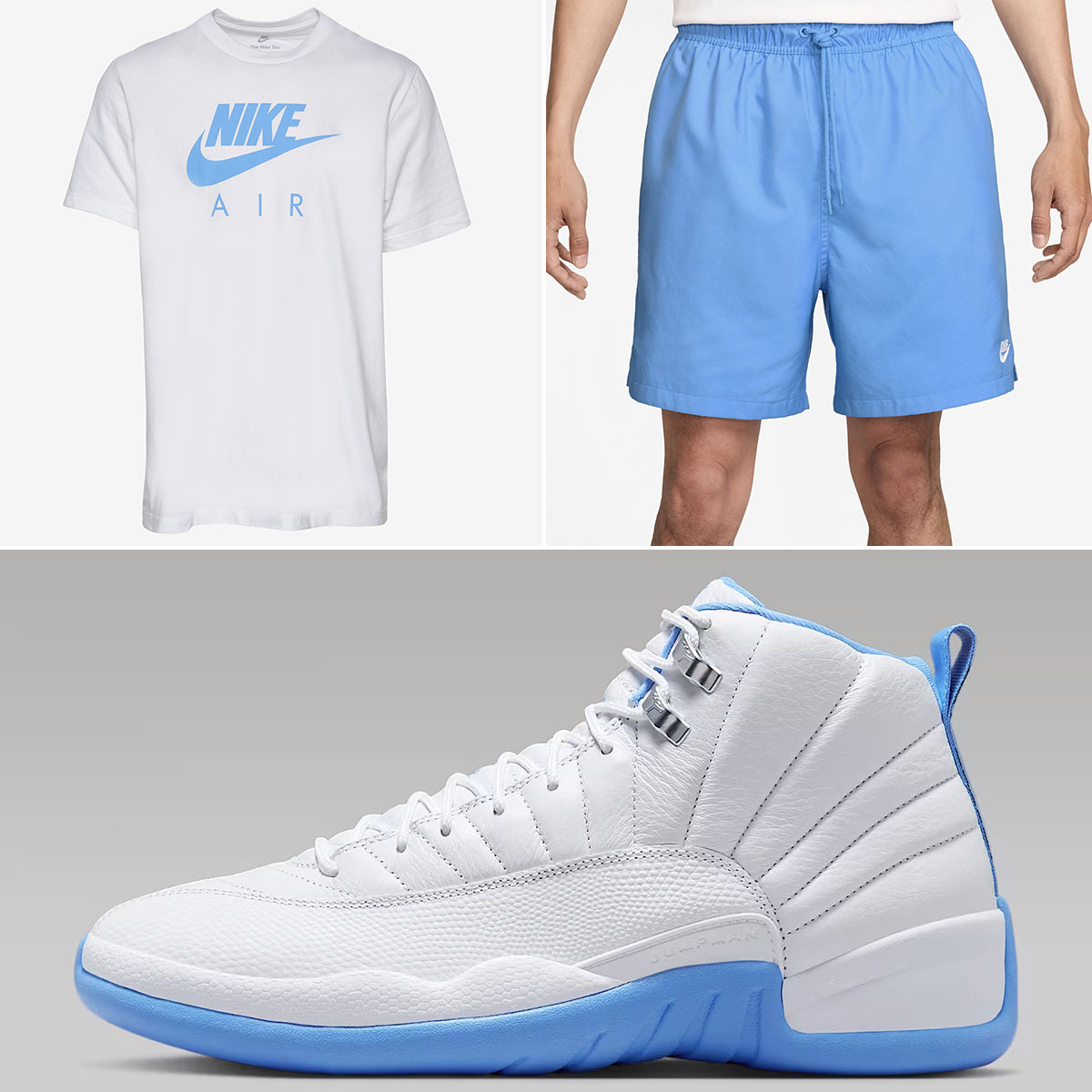 Air Jordan 12 Melo 2025 Nike Shirt and Shorts Outfit