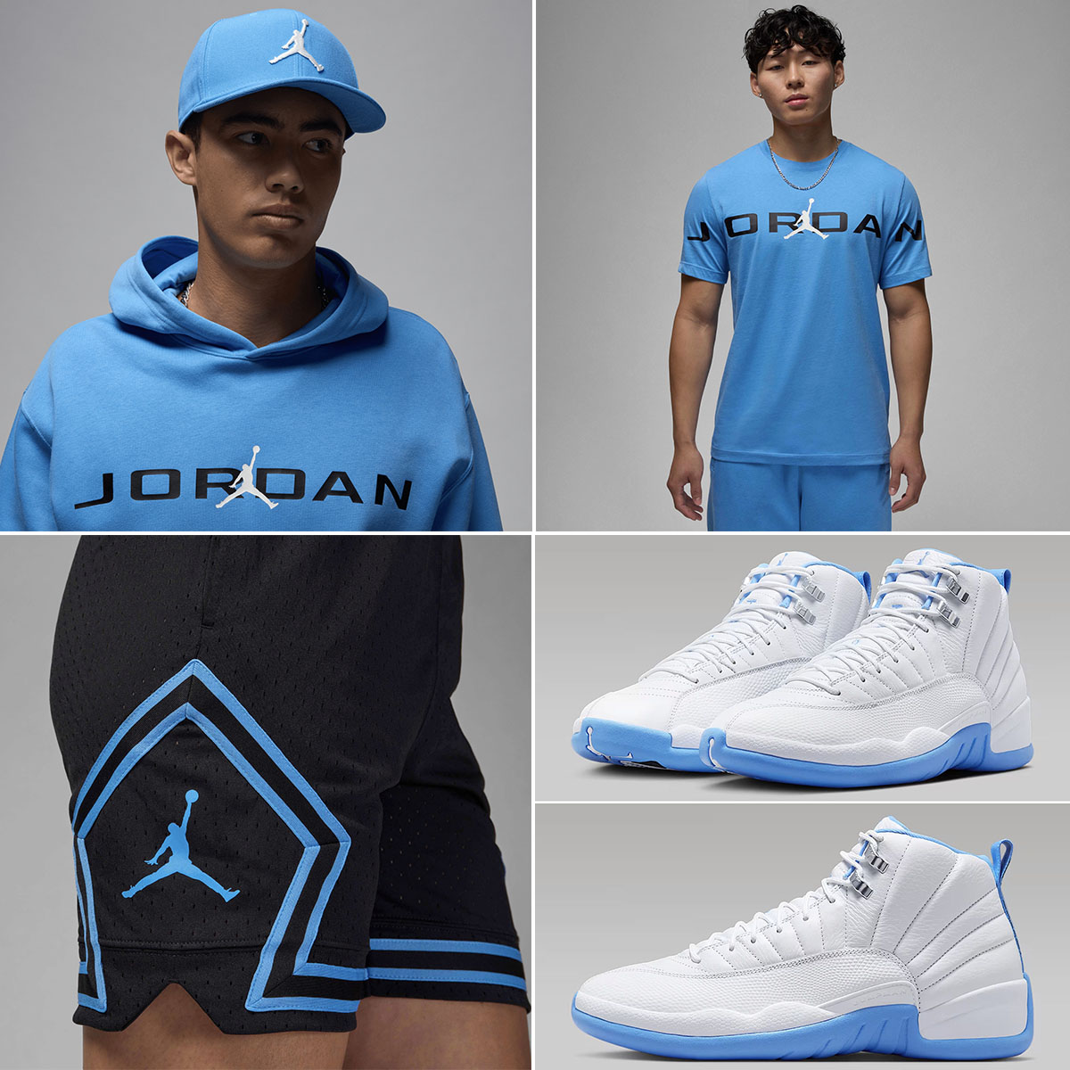 Air Jordan 12 Melo 2025 Shirt Snapback Hat Shorts Outfit