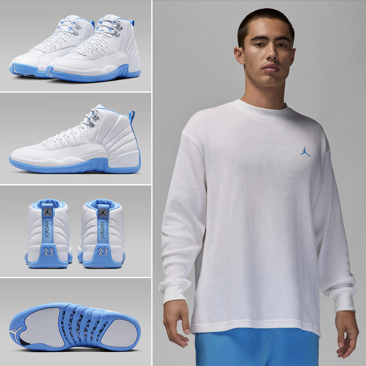 Air Jordan 12 Melo 2025 Sneakers and Jordan Long Sleeve Shirt Outfit