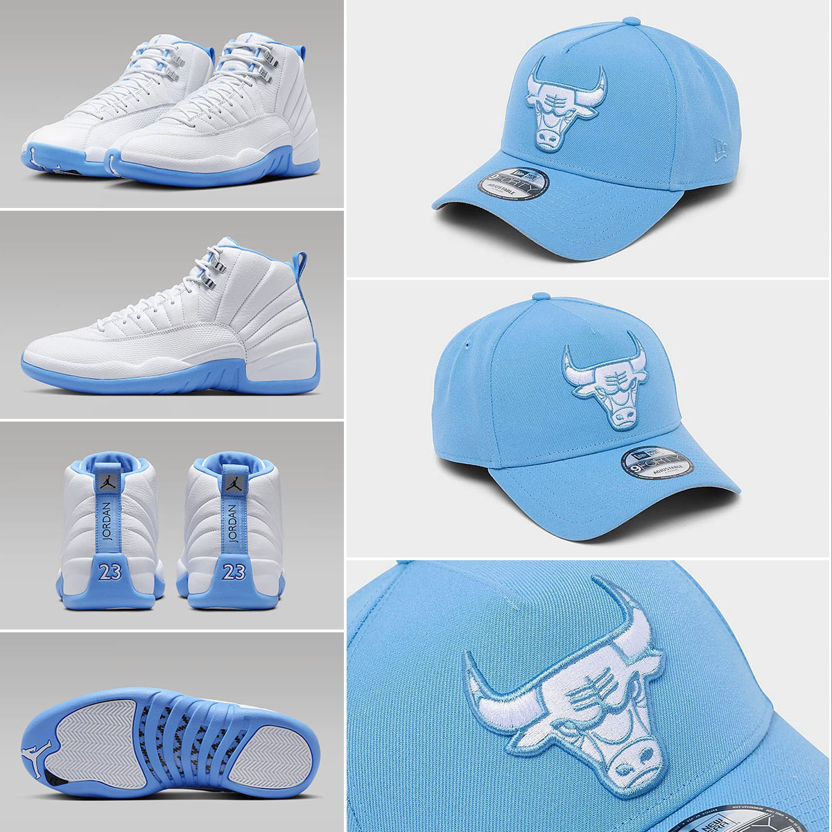 Air Jordan 12 Melo 2025 Sneakers and New Era Bulls A Frame Snapback Hat Outfit
