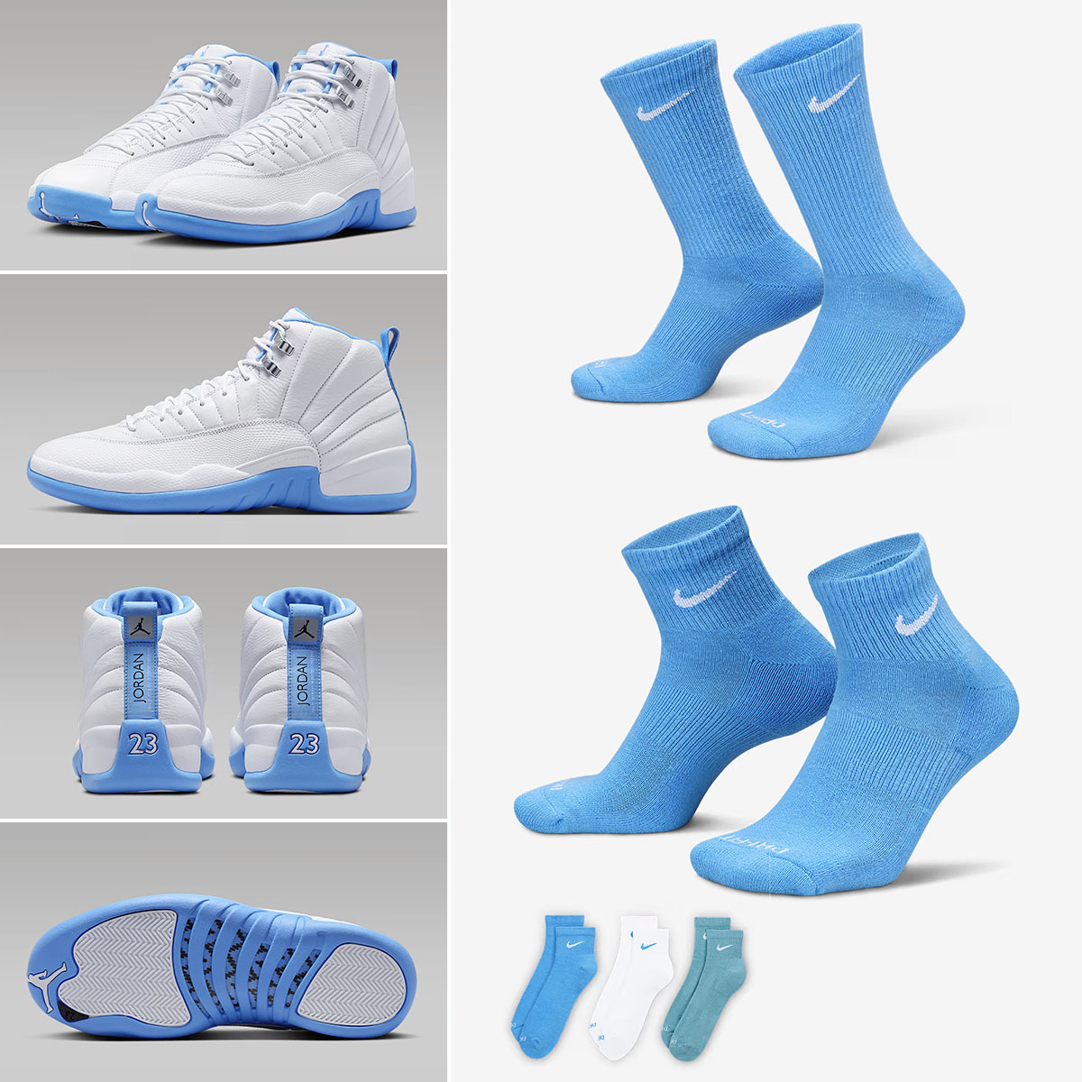 Air Jordan 12 Melo 2025 Socks to Match Sneakers