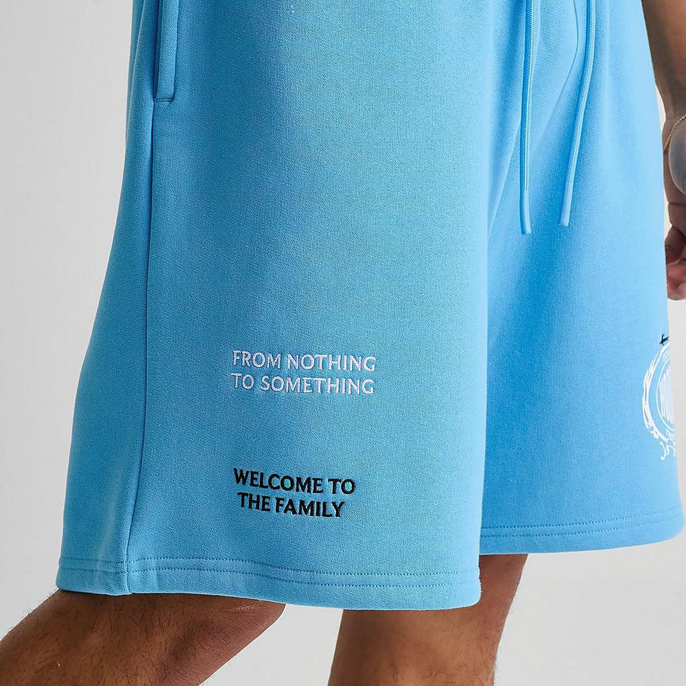 Hoodrich Noir Fleece Shorts University Blue 2