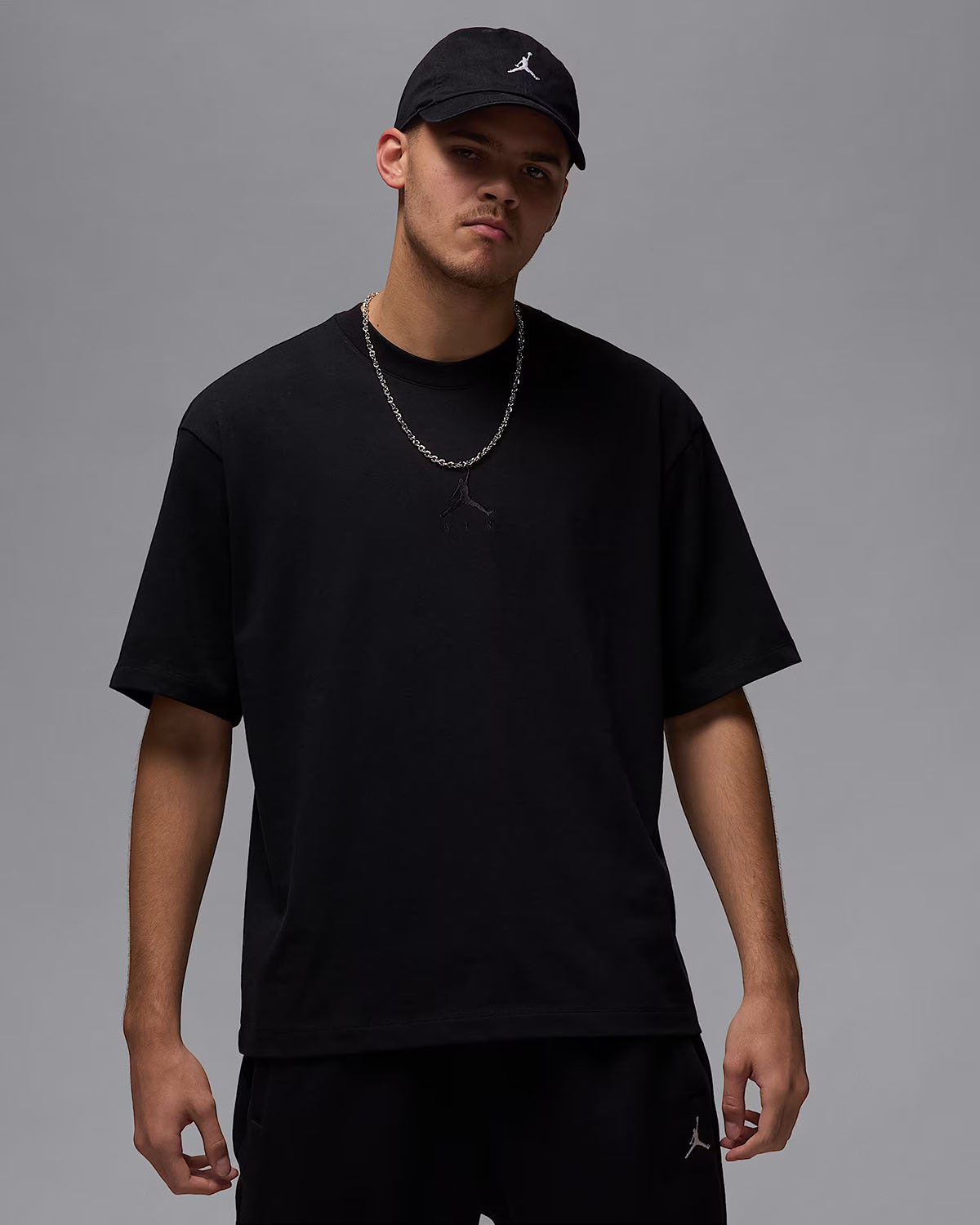 Jordan Flight Essentials Mens Oversized T Shirt Black 1
