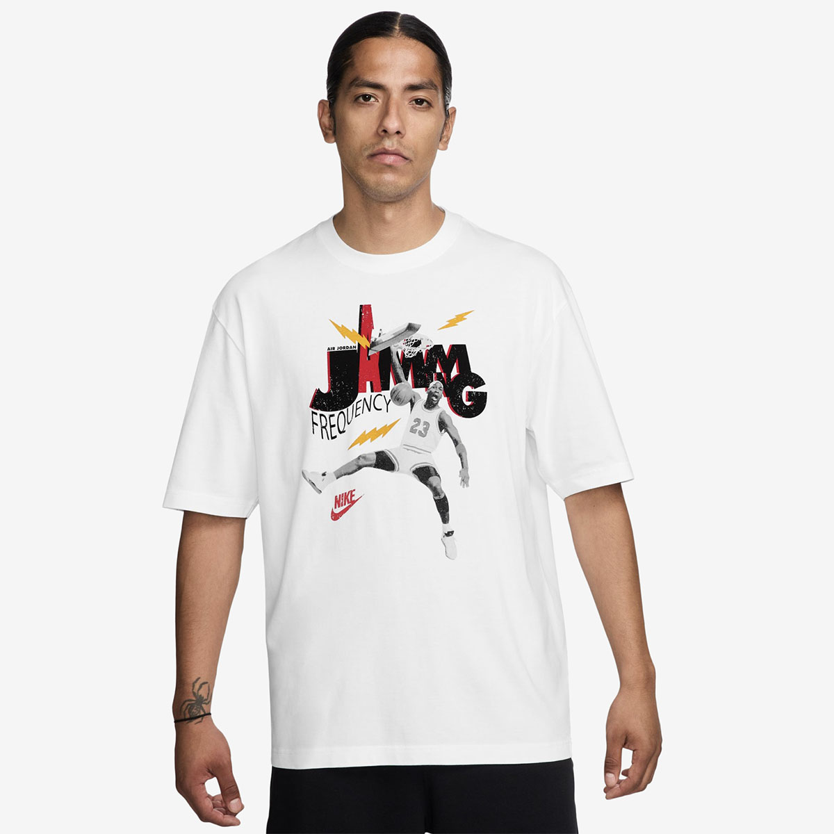Jordan Jamming Frequency T Shirt White