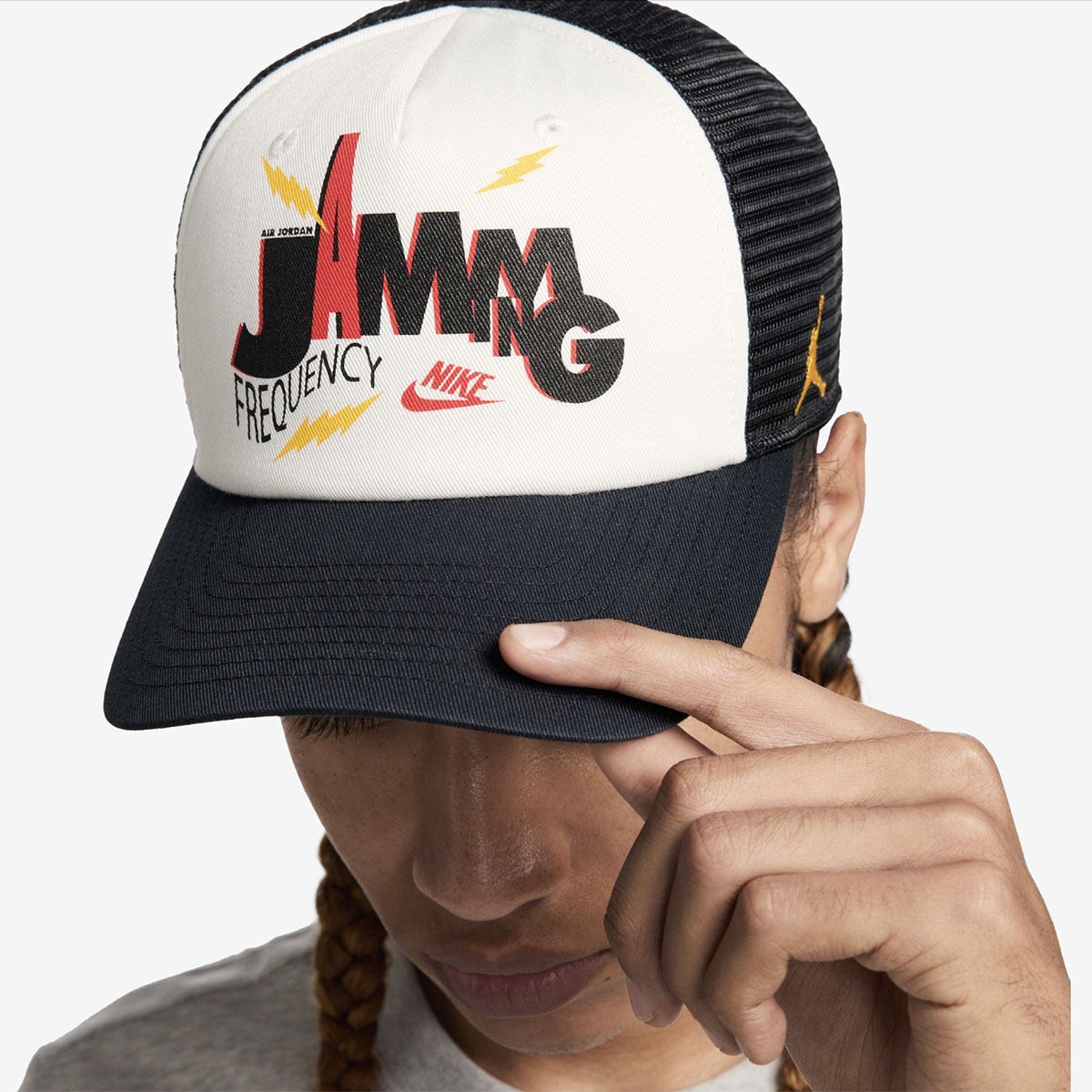 Jordan Jamming Frequency Trucker Hat Snapback Cap